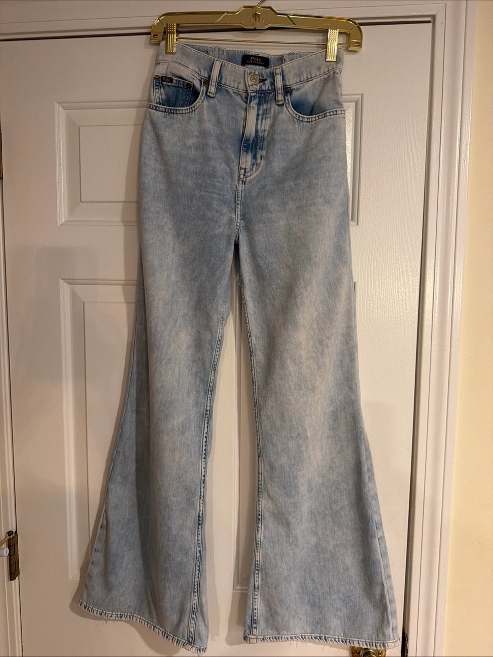 Polo for Ralph Lauren Light Wash Wide-Leg Women’s Jeans